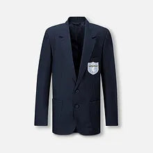 Navy Blue blazer with logo