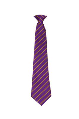 STM Purple and Gold striped tie (Loose)