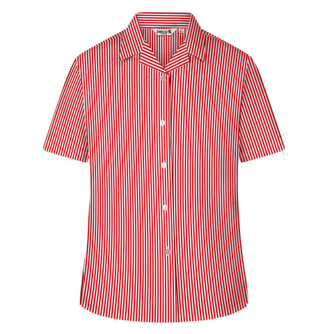 Trutex Red and white striped blouse