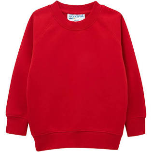 Red Sweatshirt with logo