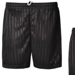 Black PE shorts