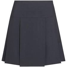 Navy drop waist skirt