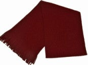 Maroon Knitted scarf